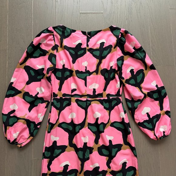 NWT Rhode Blair Dress Pink Crepe Rose Bloom Rosebloom Size 6 NEW - Picture 10 of 10